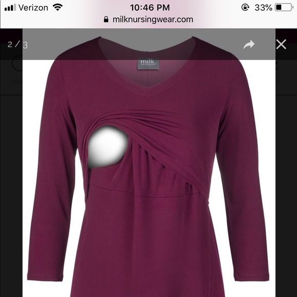 Nursing dress - Picture 2 of 3